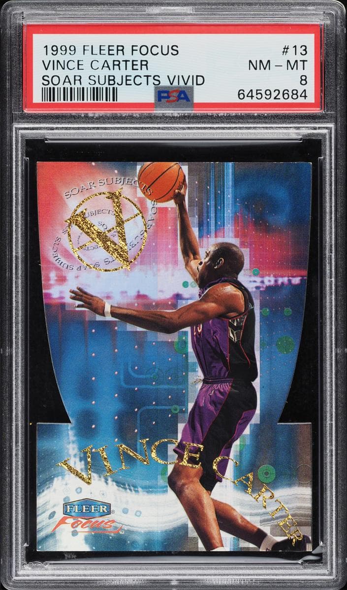 Vince Carter 1999 fleer Focus