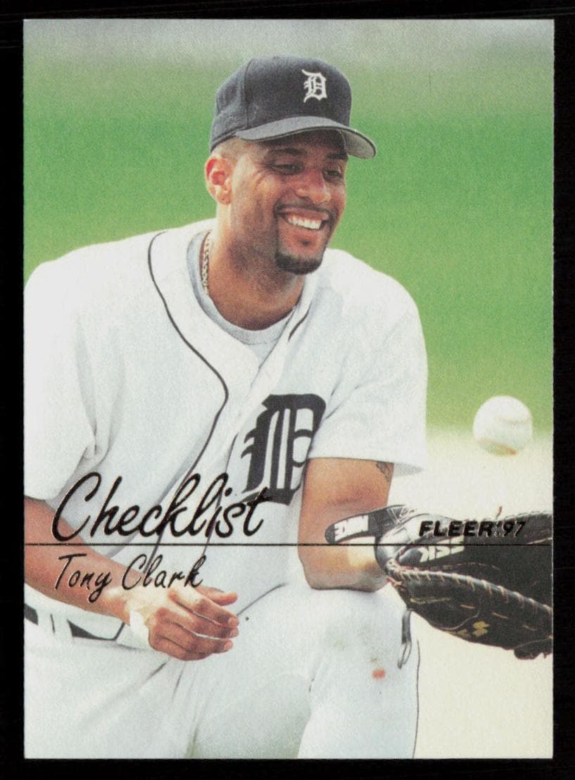 Tony Clark 1997 fleer Fleer