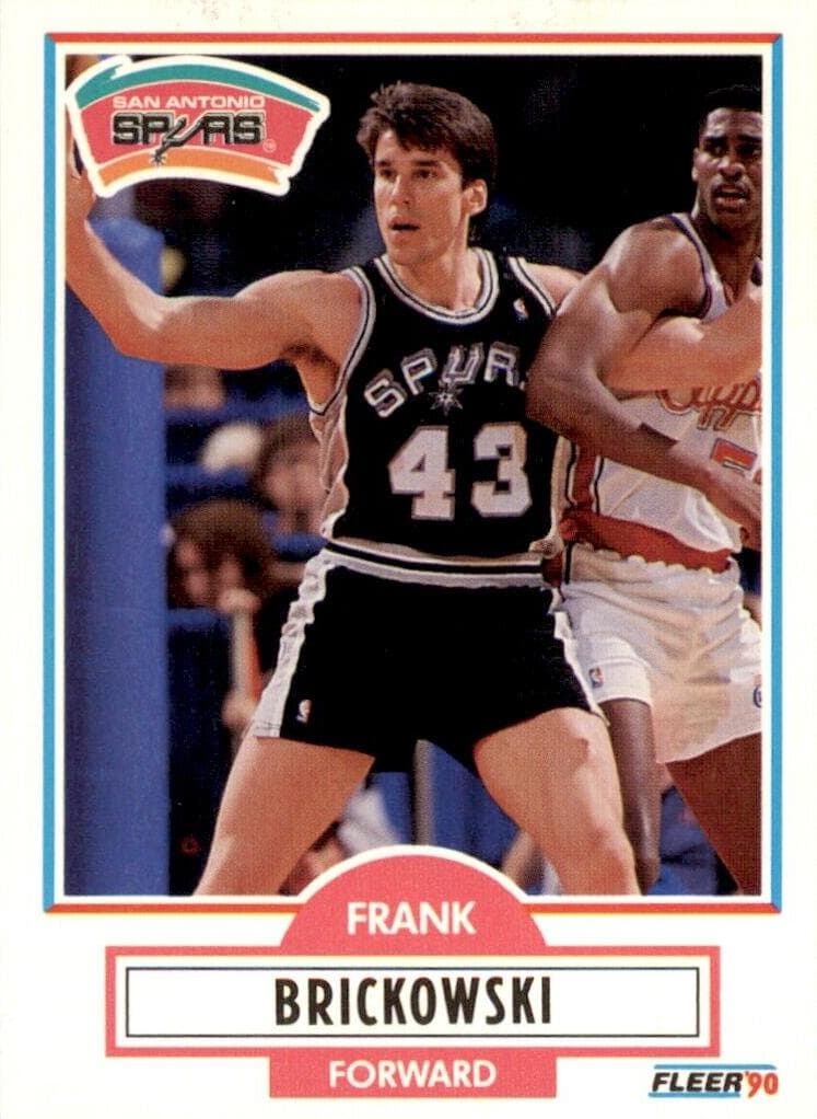 Frank Brickowski 1990 fleer Fleer