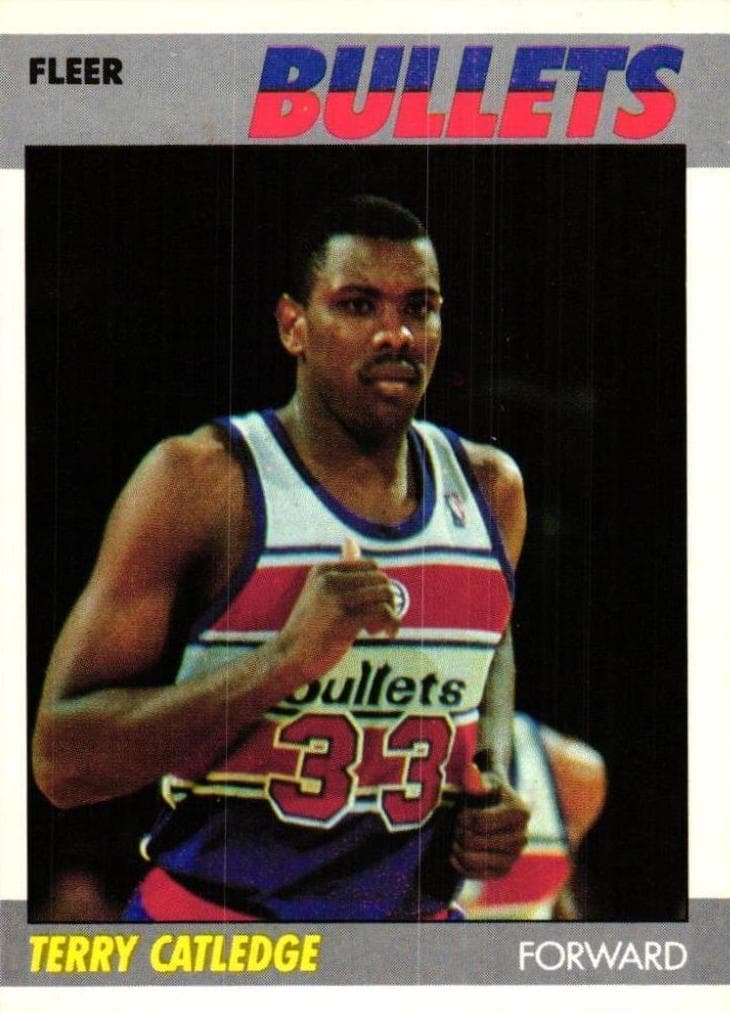 Terry Catledge trading card