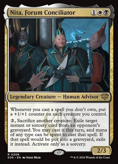 Nita, Forum Conciliator 2026 Magic: The Gathering Secrets of Strixhaven Foil