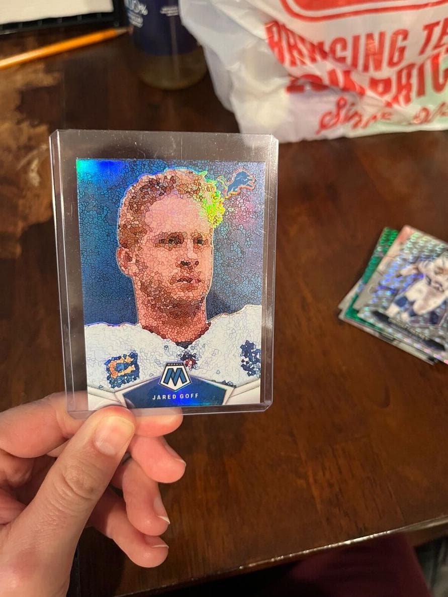 Jared Goff 2024 panini Mosaic