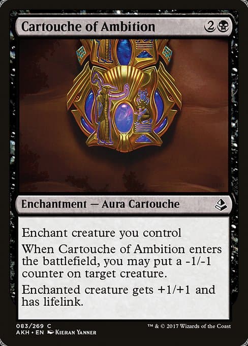 Cartouche of Ambition #83
