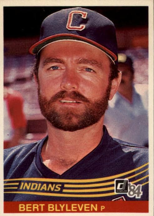 Bert Blyleven 1984 panini