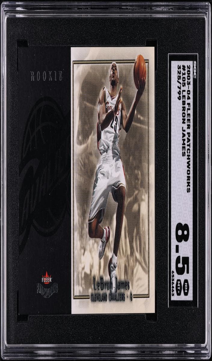 Lebron James 2003 fleer