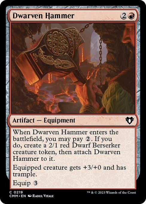 Dwarven Hammer #133