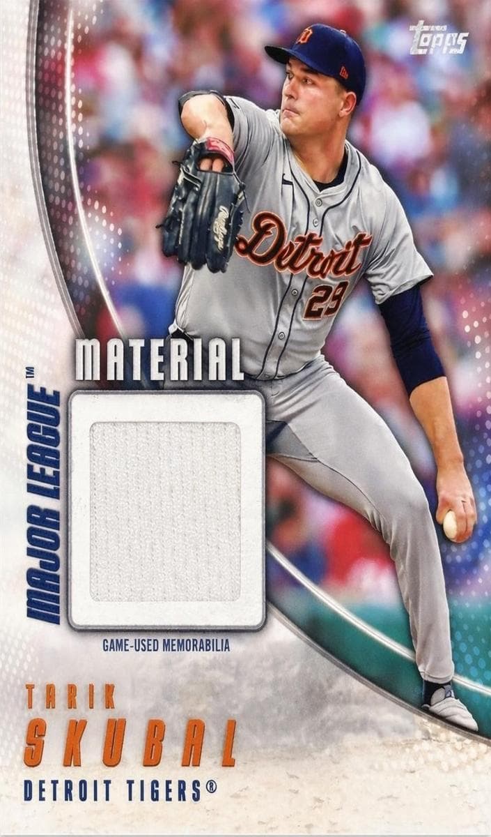 Tarik Skubal 2025 topps Topps