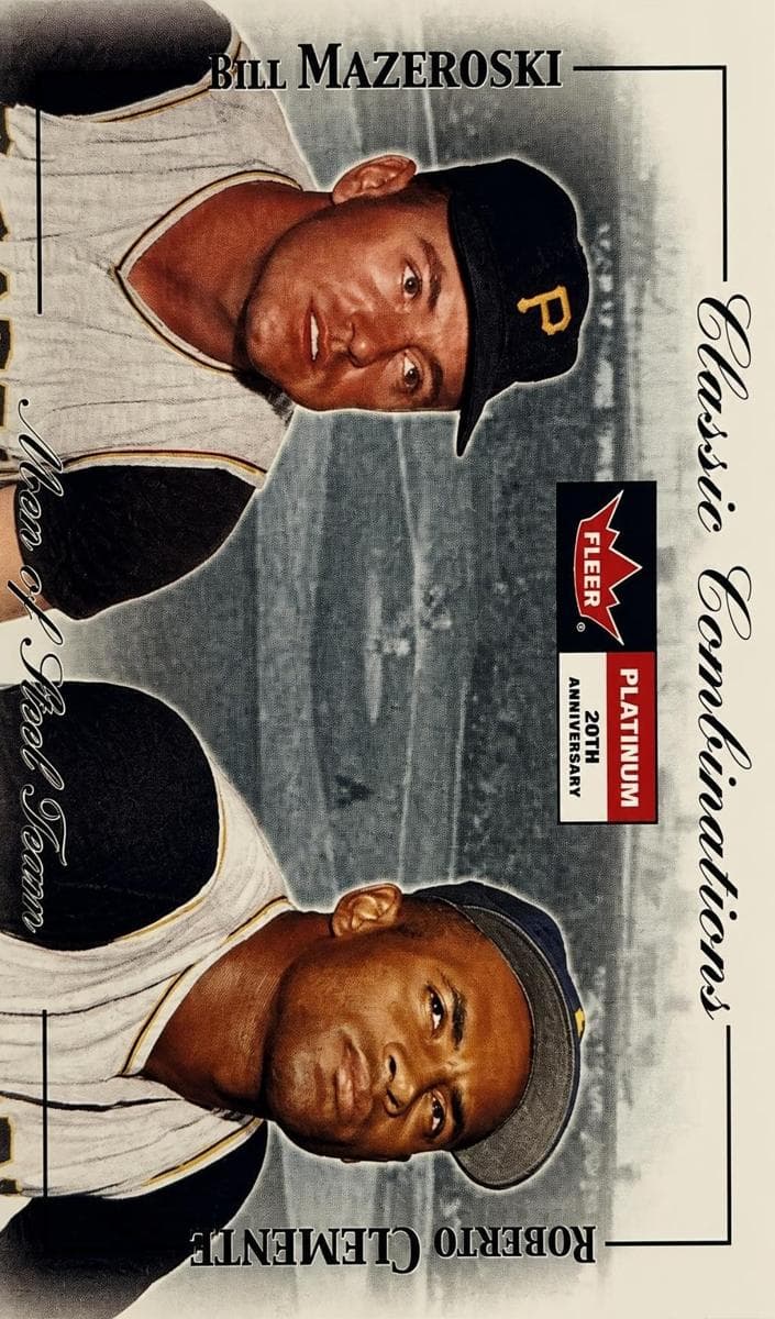 Bill Mazeroski / Roberto Clemente #12 CC