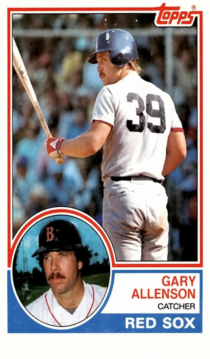 Gary Allenson trading card