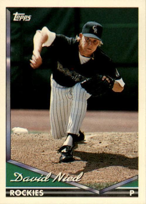 David Nied 1994 topps Topps