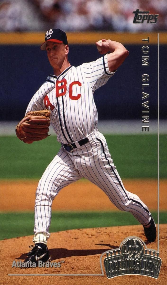 Tom Glavine 1999 topps