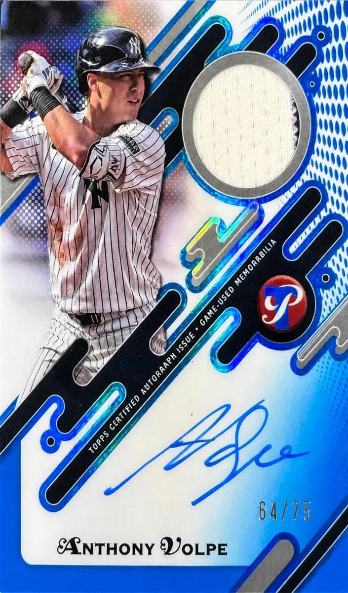 Anthony Volpe 2025 topps Topps Pristine