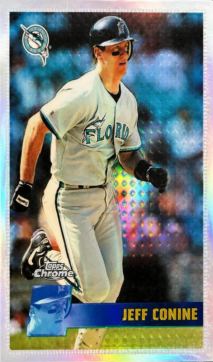 Jeff Conine 1996 topps Topps Chrome
