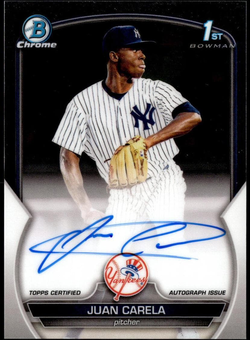 Juan Carela 2023 bowman Bowman