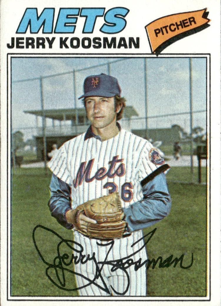 Jerry Koosman 1977 topps Topps