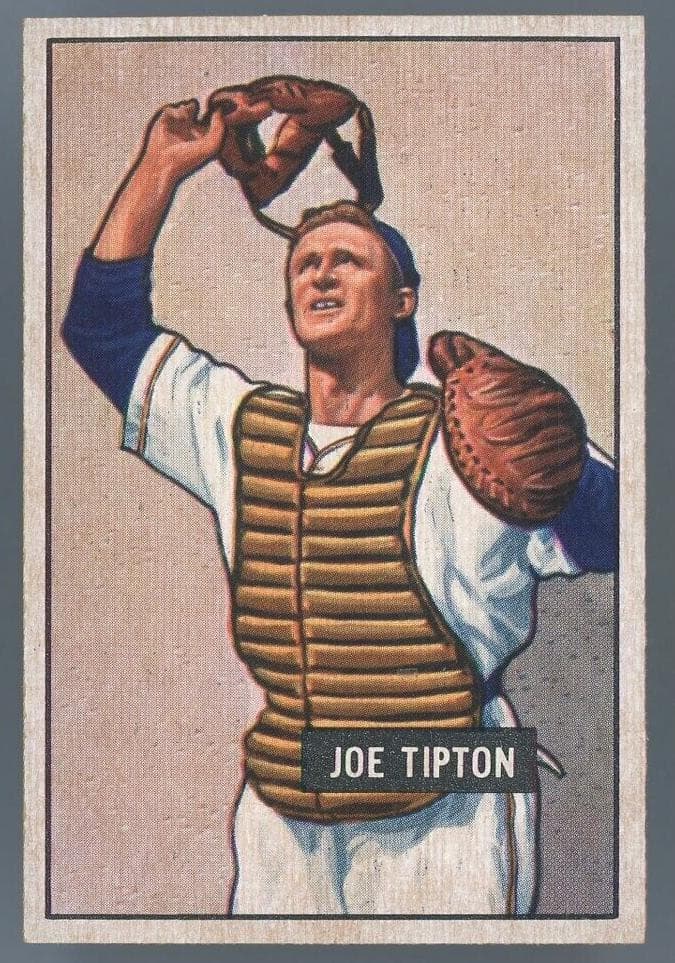 Joe Tipton 1951 bowman Bowman
