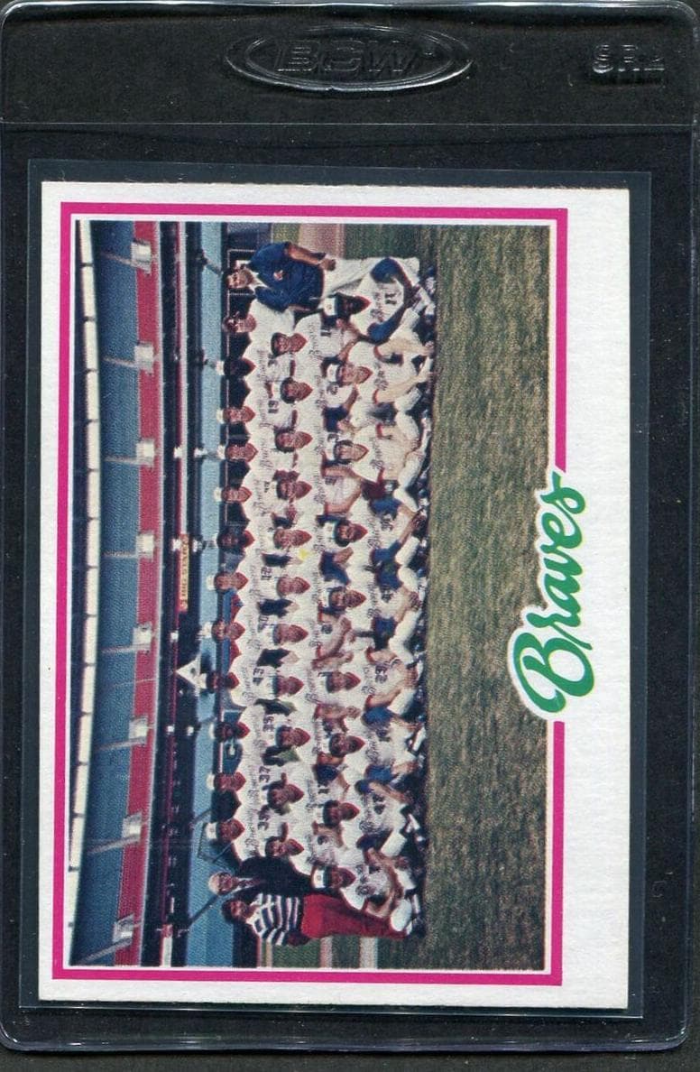 Atlanta Braves 1978 topps Topps