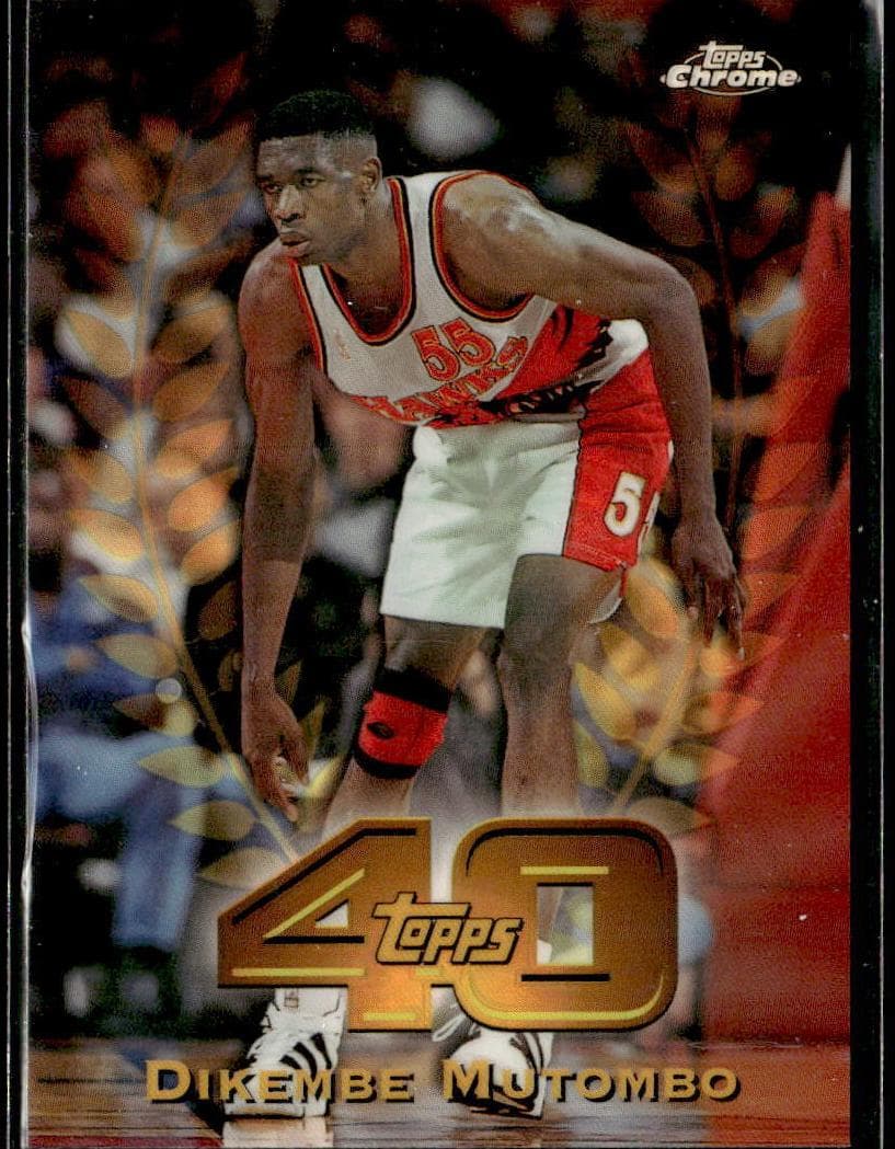 Dikembe Mutombo 1997 topps