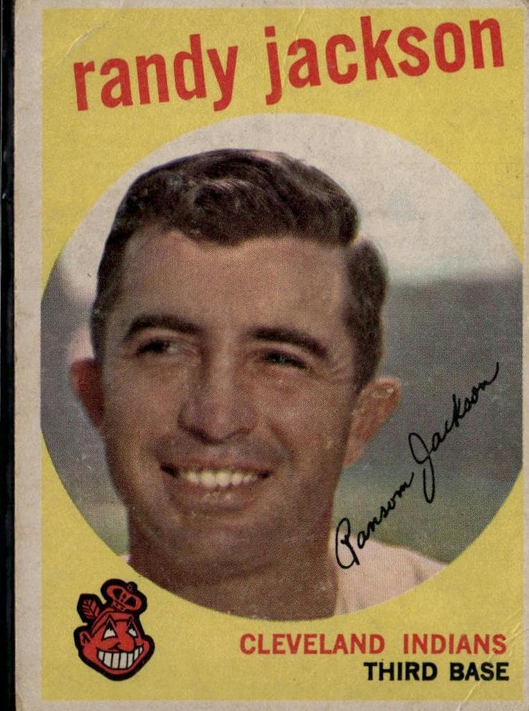 Randy Jackson 1959 topps Topps