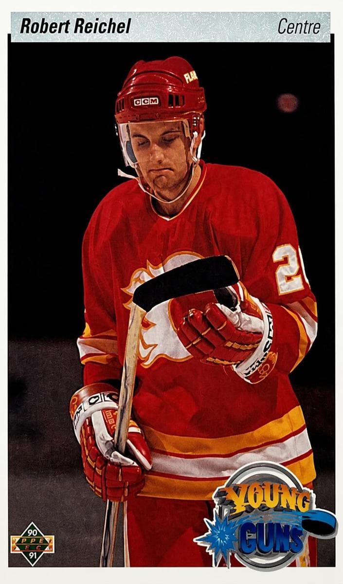 Robert Reichel 1990 upper-deck Upper Deck