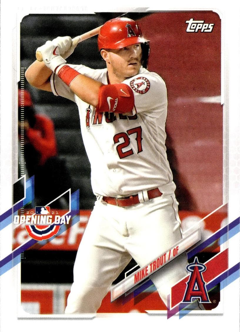 Mike Trout 2021 topps