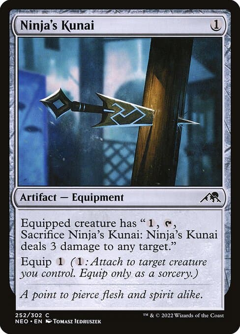 Ninja's Kunai #252