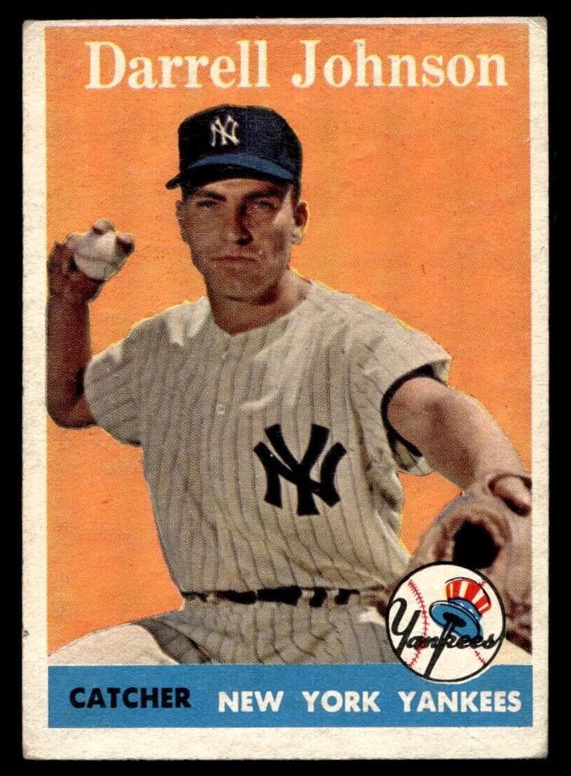 Darrell Johnson 1958 topps