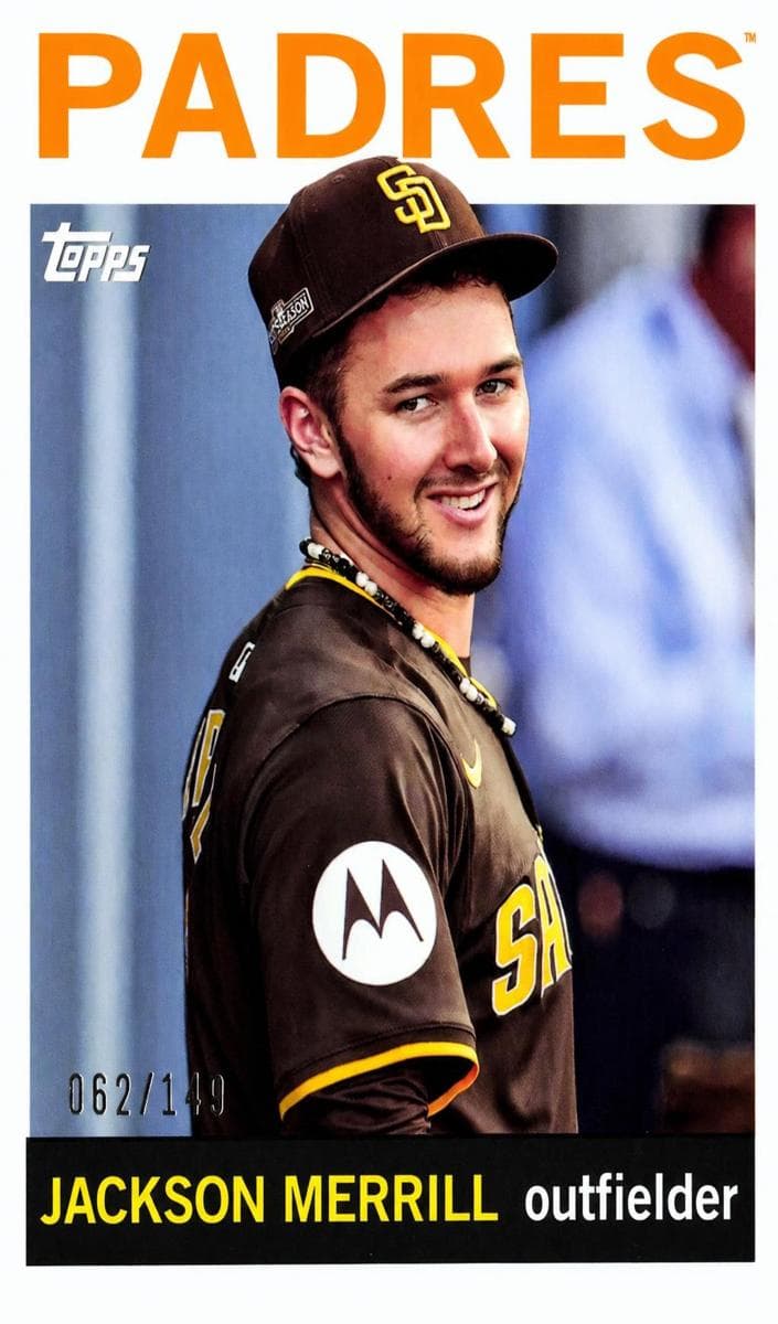 Jackson Merrill 2025 topps Topps Archives