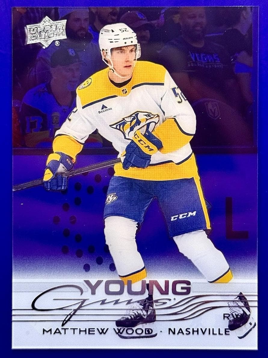 Matthew Wood trading card