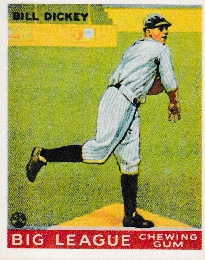 Bill Dickey 1933 unknown Goudey