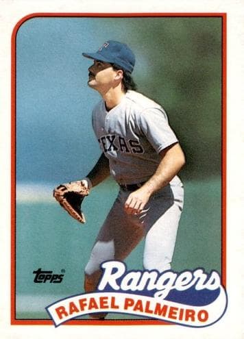 Rafael Palmeiro 1989 topps