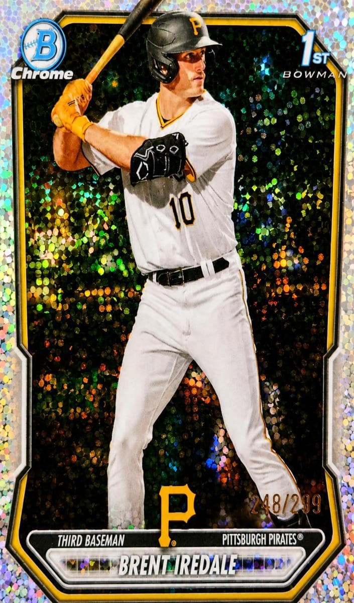 Brent Iredale trading card