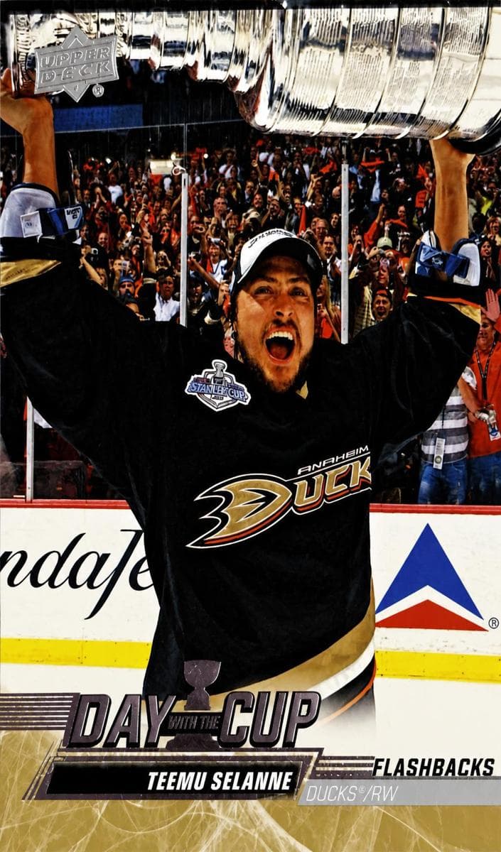 Teemu Selanne trading card