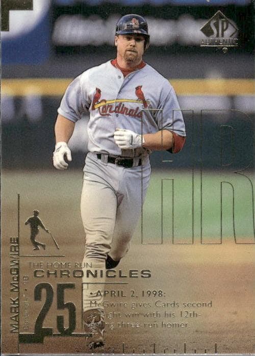 Mark McGwire 1999 unknown SP Authentic