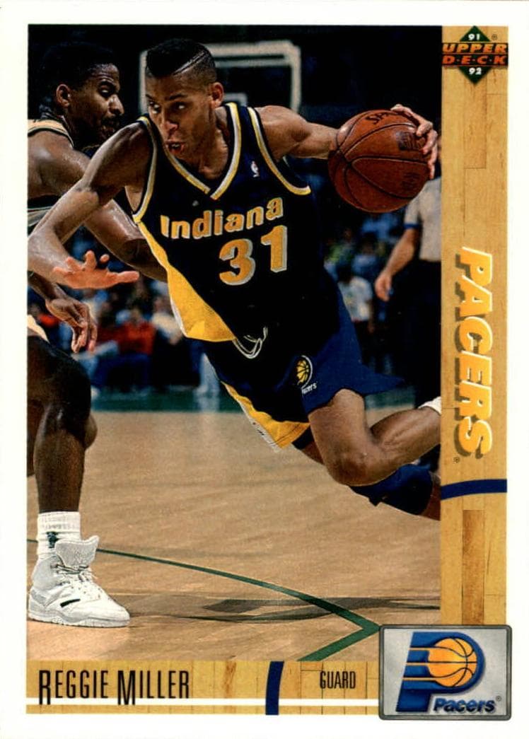 Reggie Miller 1991 upper-deck Upper Deck