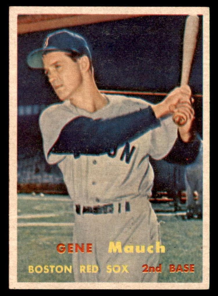 Gene Mauch 1957 topps Topps