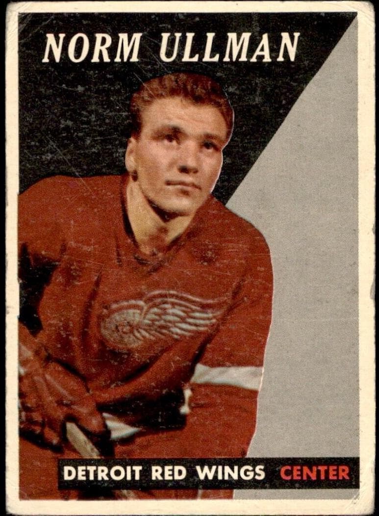 Norm Ullman 1958 topps Topps