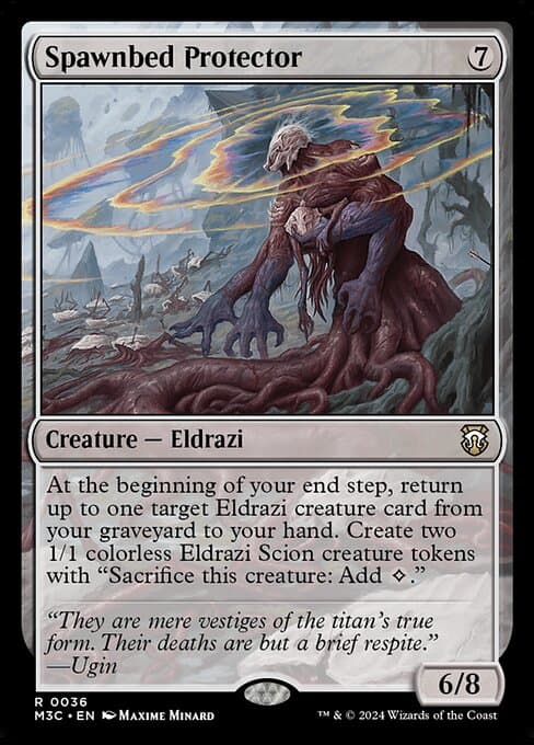 Spawnbed Protector 2024 Magic: The Gathering Modern Horizons 3 Commander