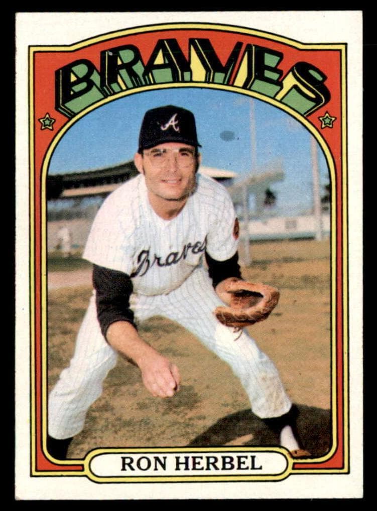 Ron Herbel 1972 topps Topps