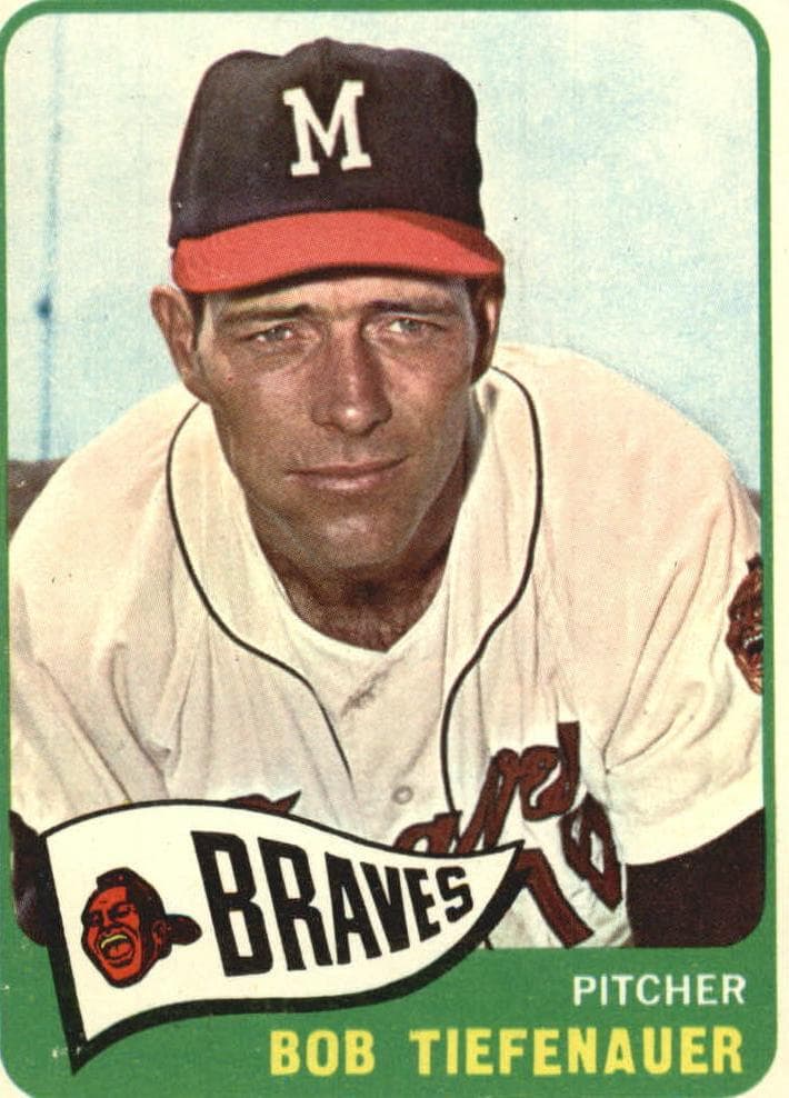 Bob Tiefenauer 1965 topps Topps