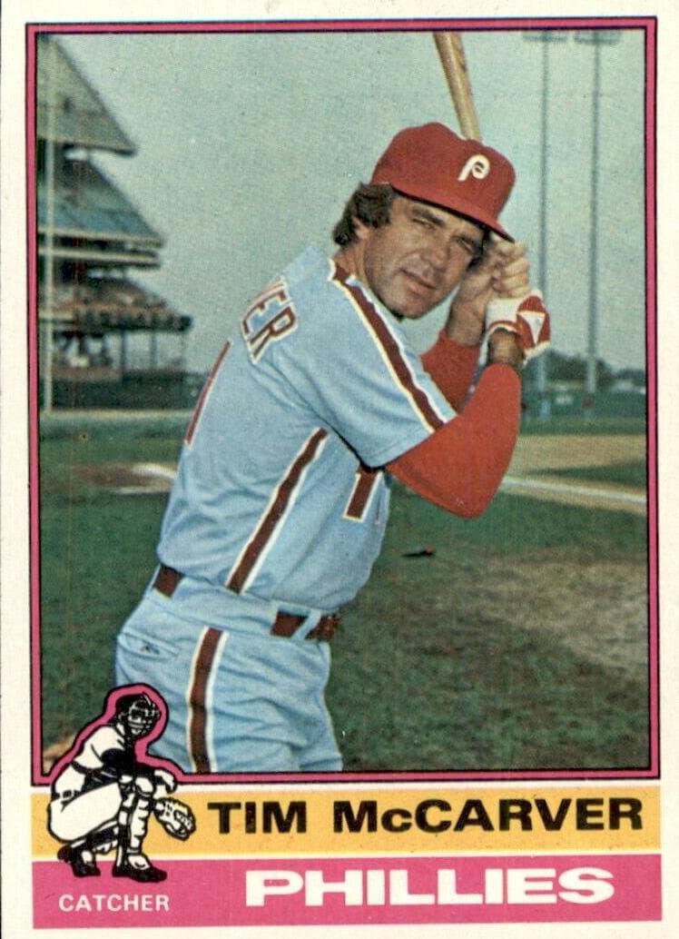 Tim McCarver 1976 topps Topps