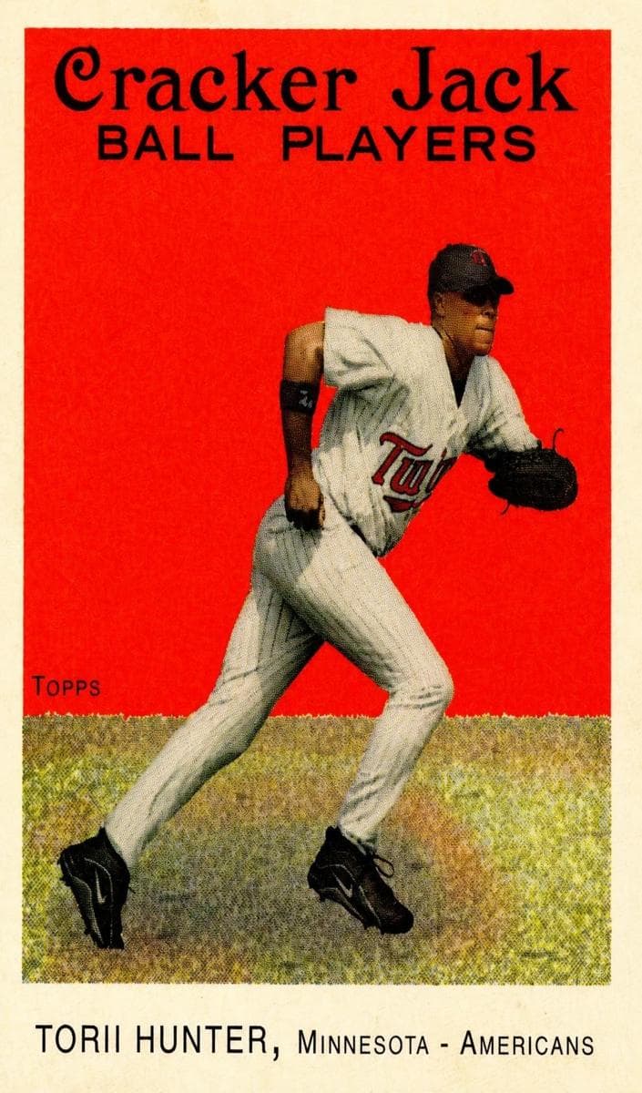 Torii Hunter 2004 topps Cracker Jack