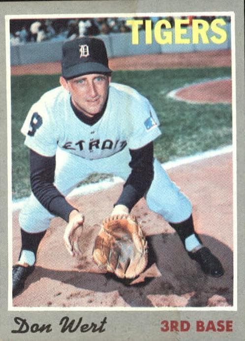 Don Wert 1970 topps Topps