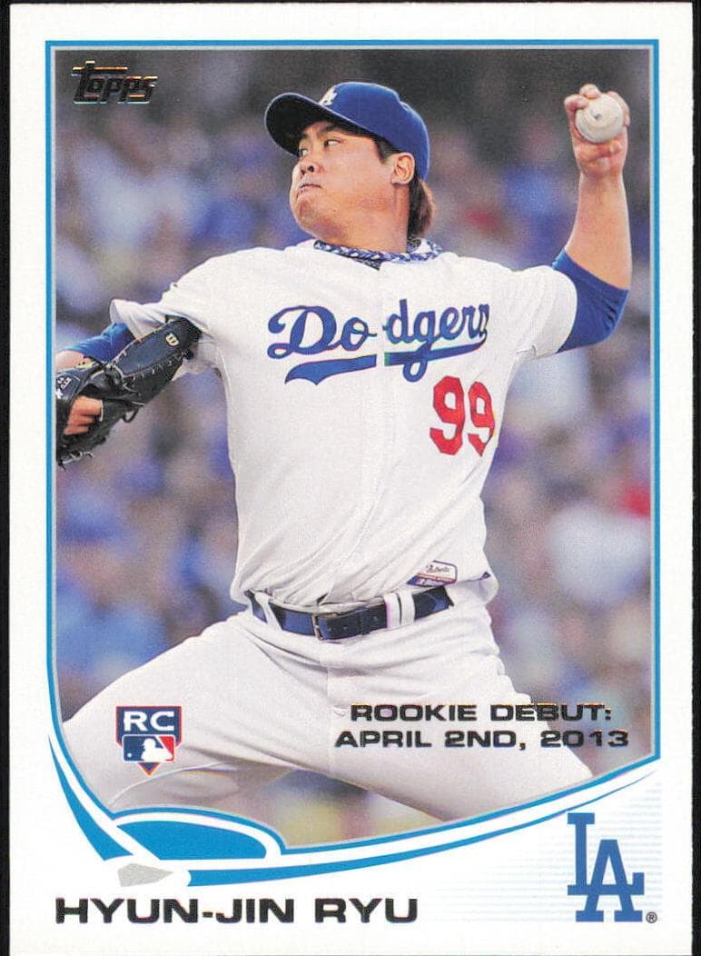 Hyun-Jin Ryu 2013 topps