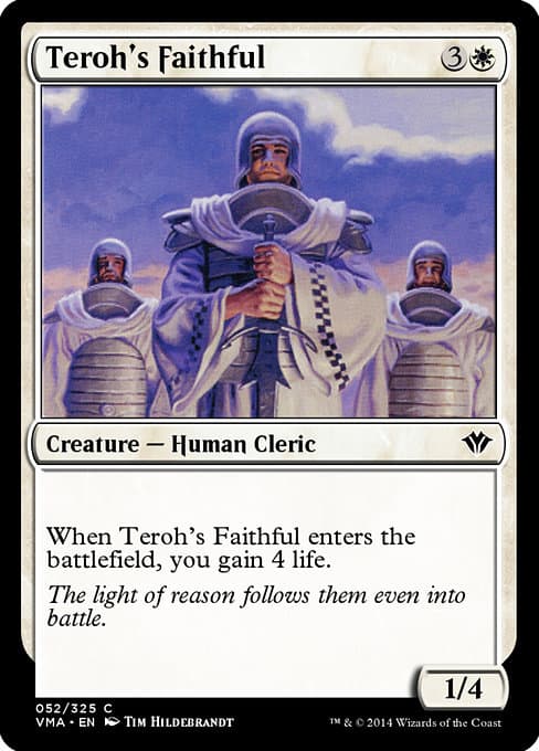 Teroh's Faithful #52