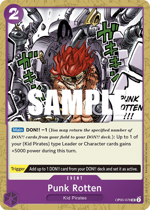 Punk Rotten 2023 One Piece Japanese Awakening of the New Era