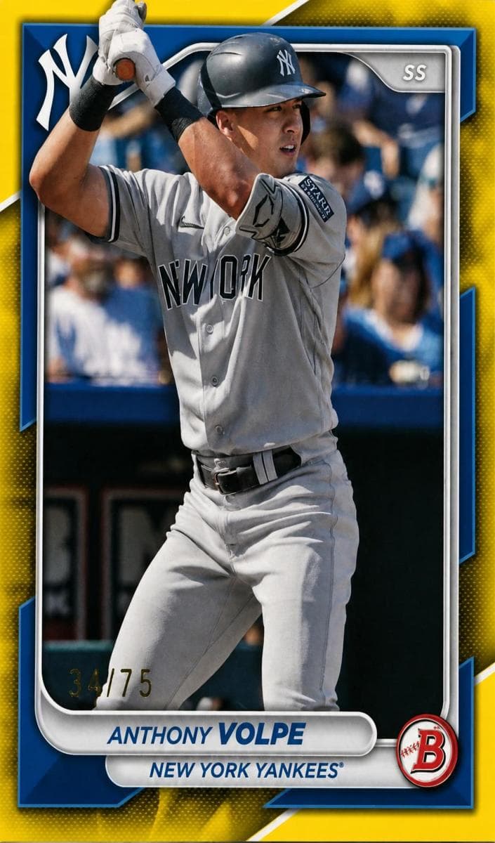 Anthony Volpe 2024 bowman Bowman