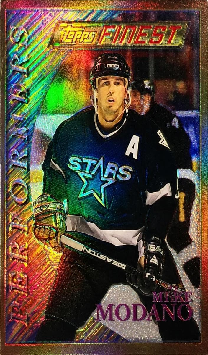 Mike Modano 1995 topps Topps Finest