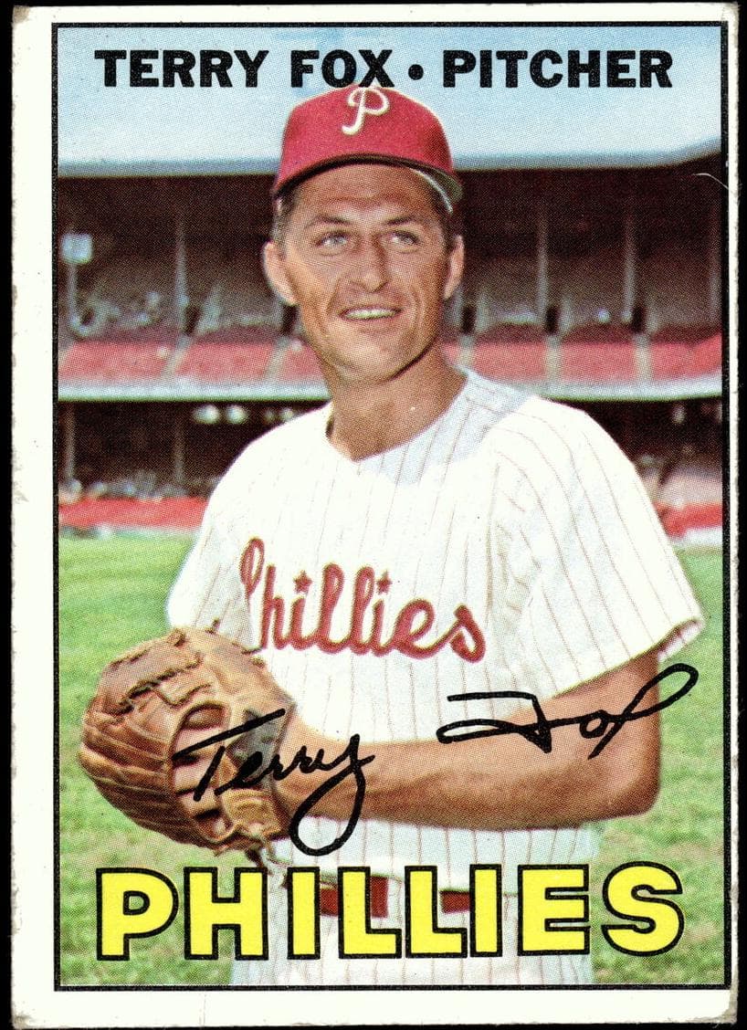 Terry Fox 1967 topps Topps