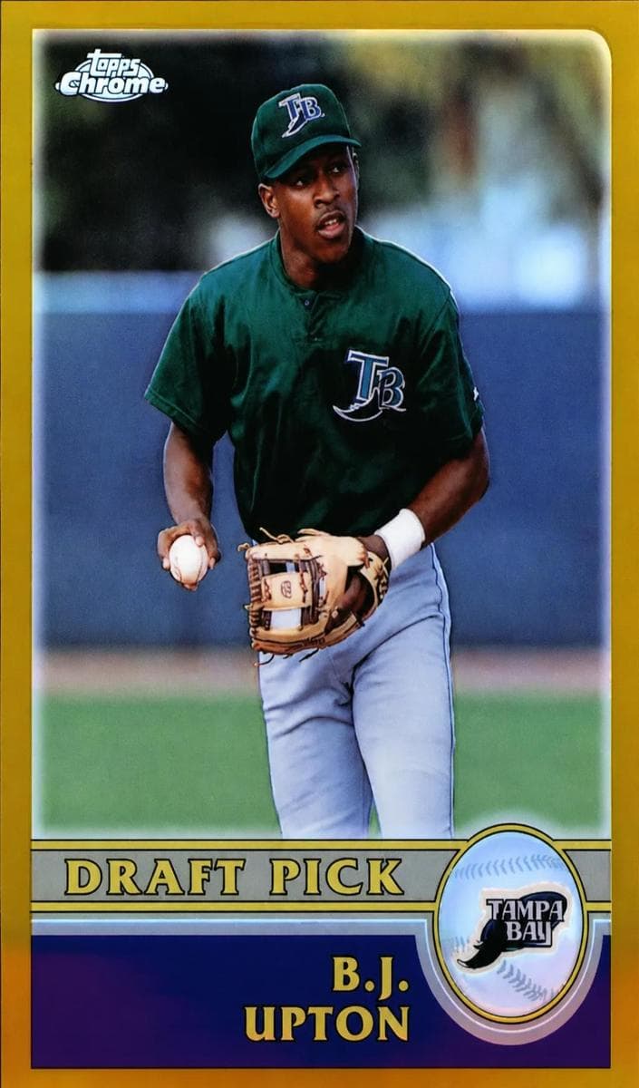 B.J. Upton 2003 topps Topps Chrome